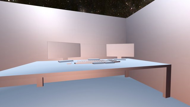 table top uni work 3D Model
