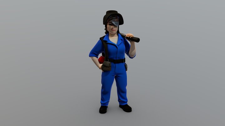 Максимум Апокалипсис, Механик, Hunyuan3D-2 3D Model