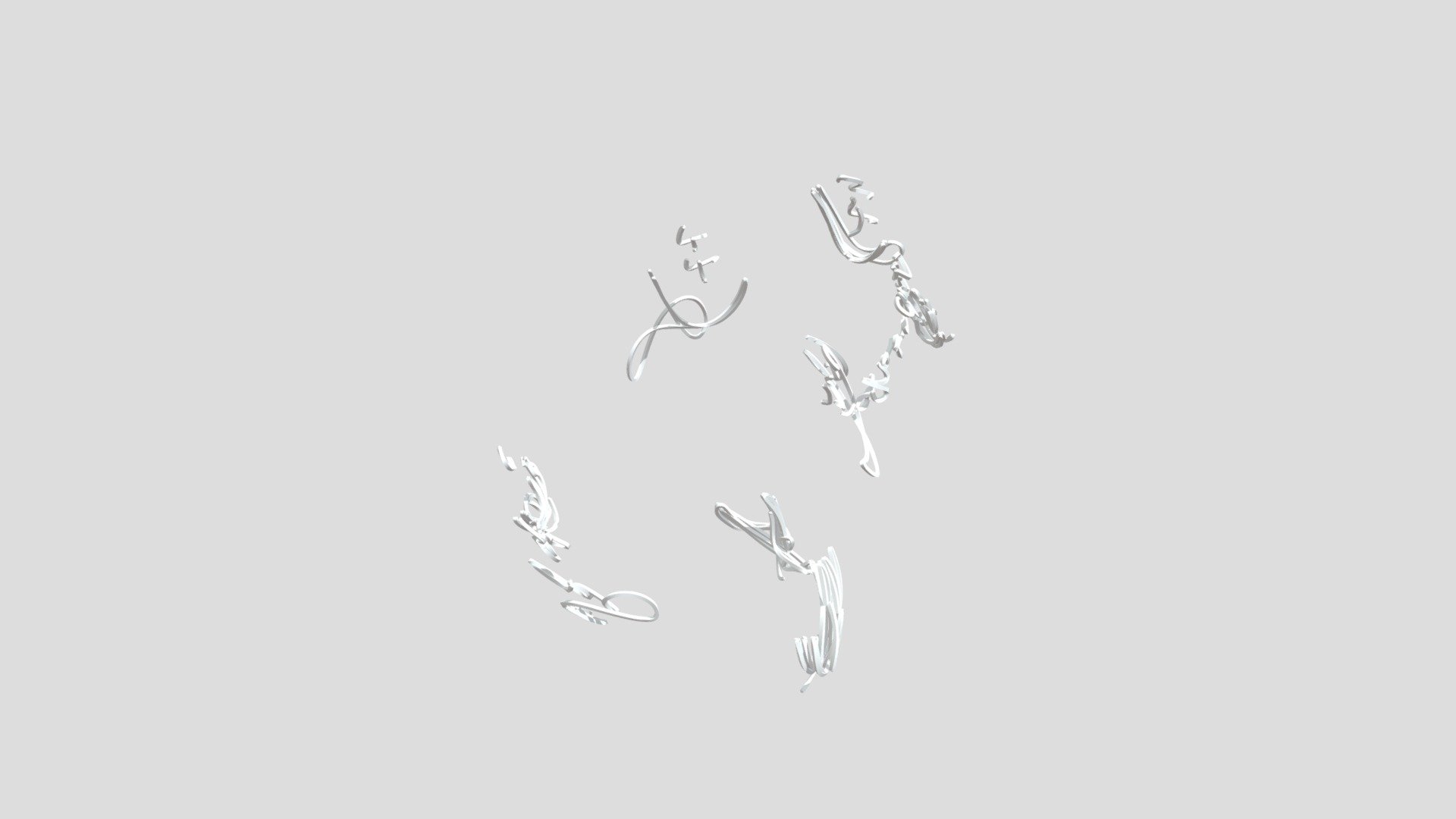 Signature_L - 3D model by signaturesZ [38ea8c0] - Sketchfab