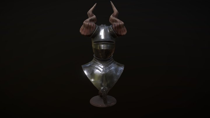 Renegade's Helmet 3D Model