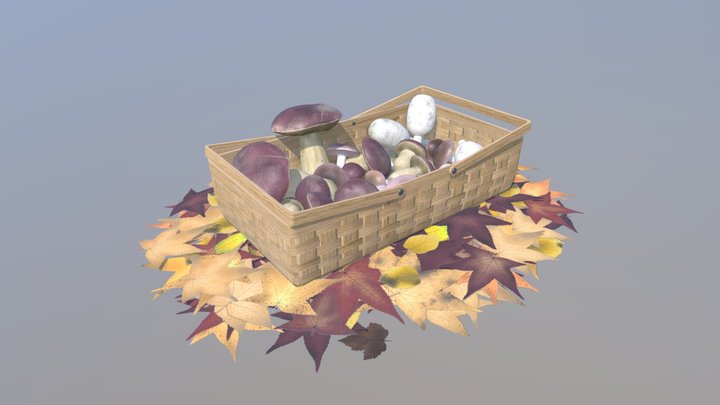 Autumn's Bounty 3D Model