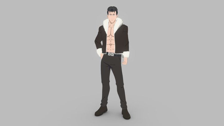 Ryu Ishigori - Jujutsu Kaisen - 3d Model 3D Model