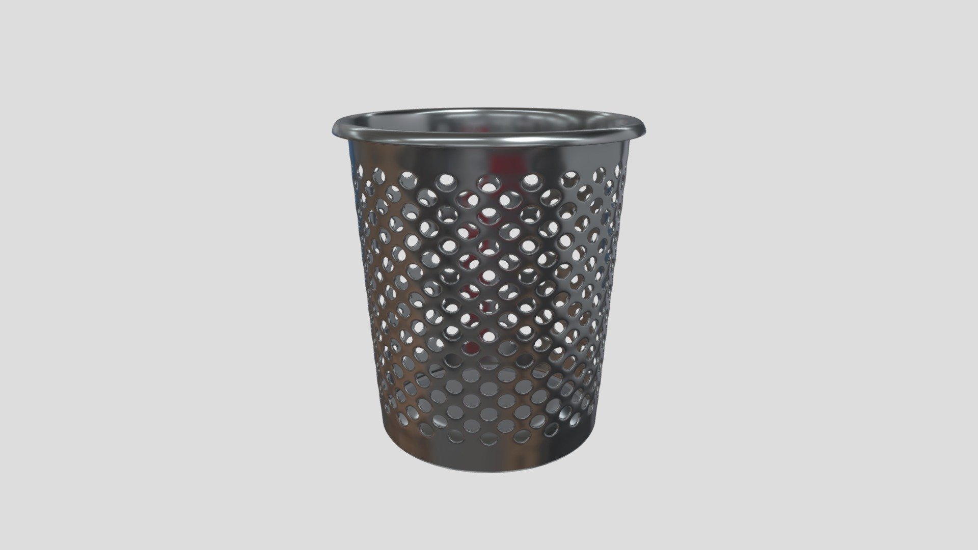 Metallic Dustbin - Download Free 3D model by olifta.animator [38edf7e ...