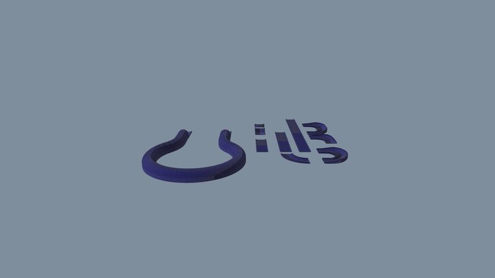 race track pieces 3D Model