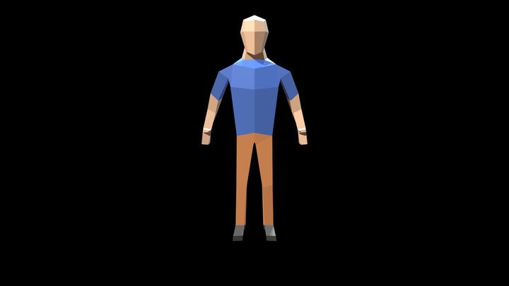 My First 3d Character 3D Model