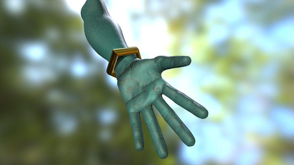Hand/forearm model