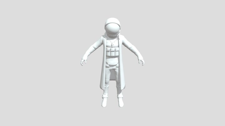 Fortnite Astro Jack Skin (Travis scott) 3D Model