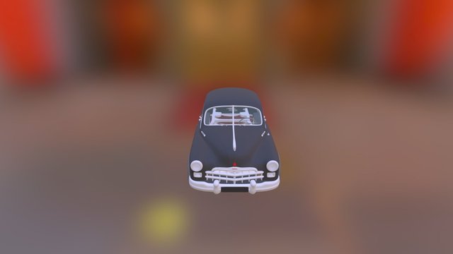 ЗИМ с колесами от Maybach 3D Model