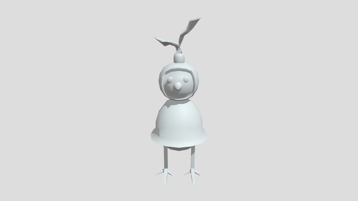 Bird Gnome 3D Model