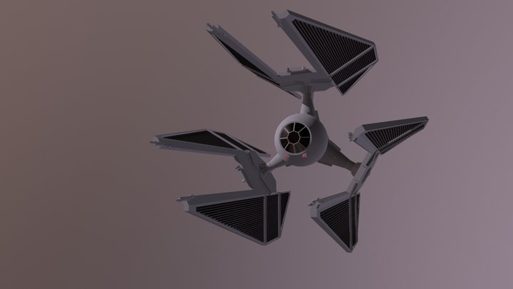 Tie Defender Elite 3D Model