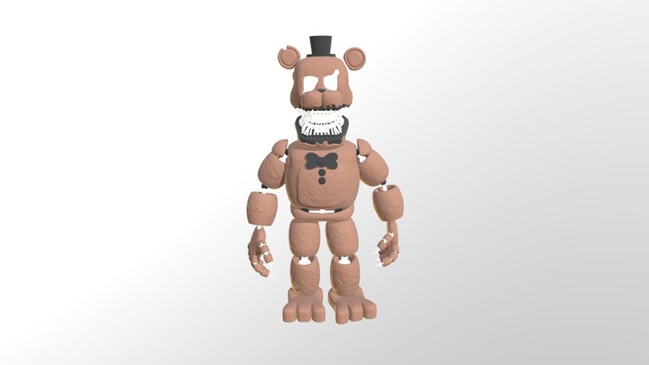 rigged sinister freddy 3D Model
