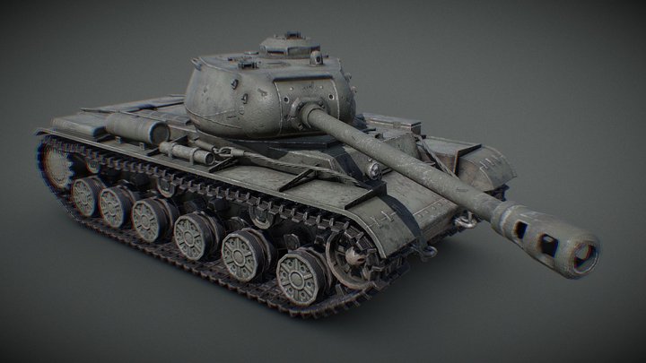Russian Tank KV-122 Prototype – Kostenloses 3D-Modell STL