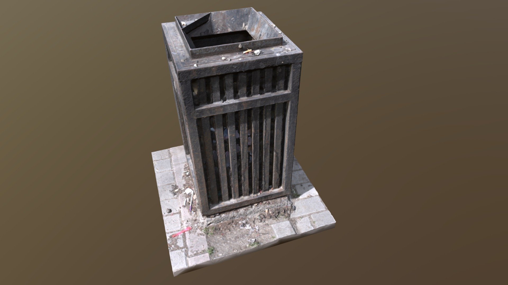 Prishtina City Trash Bin
