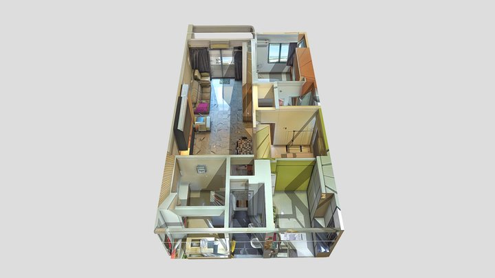 Gurney Villa Apartment Kelawai Road Penang 3D Model