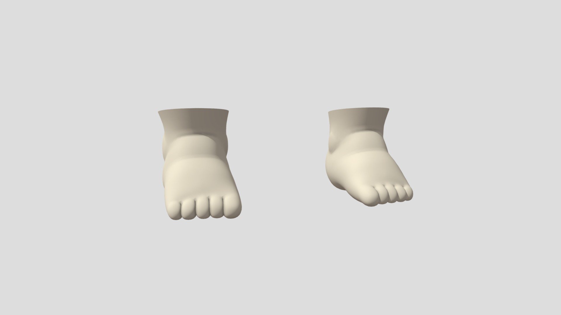 Feet Reference Download Free 3d Model By Nosh59 [38f256c] Sketchfab