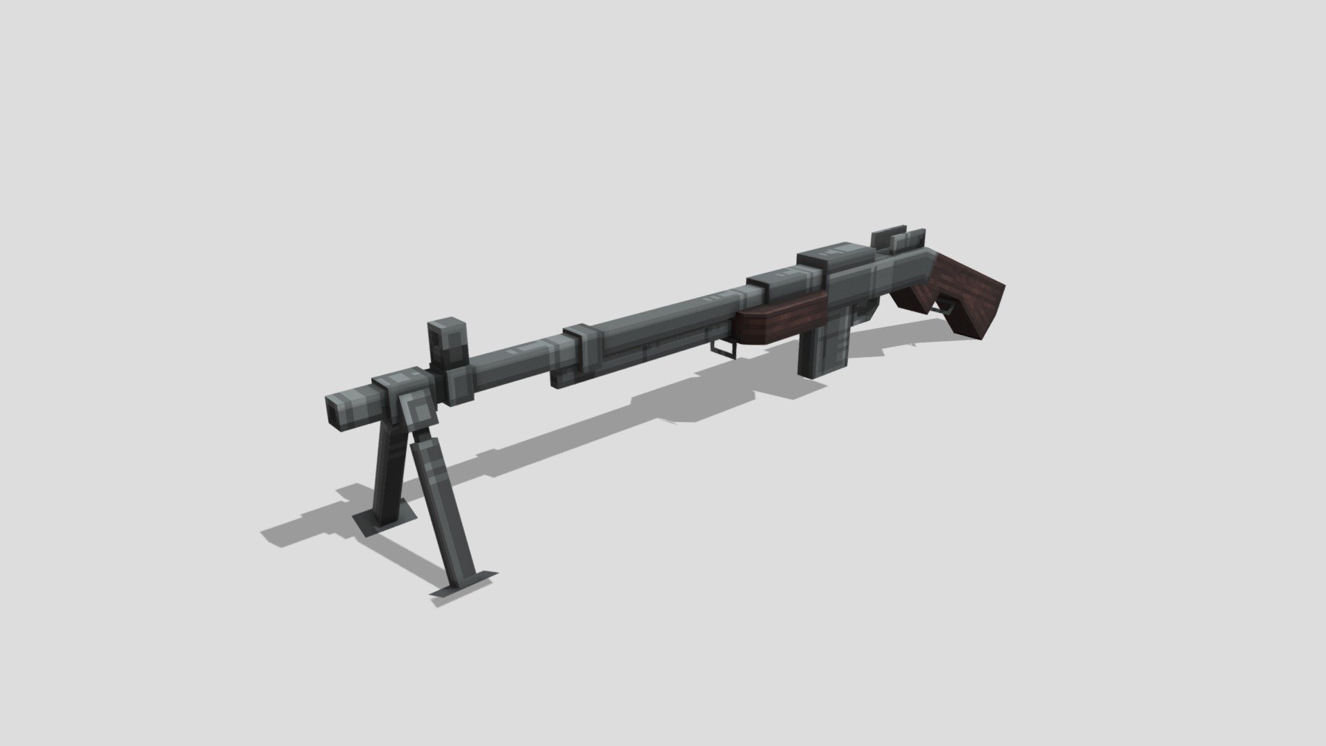 The Browning Automatic Rifle (BAR) - 3D model by Bon (@bonogakure ...