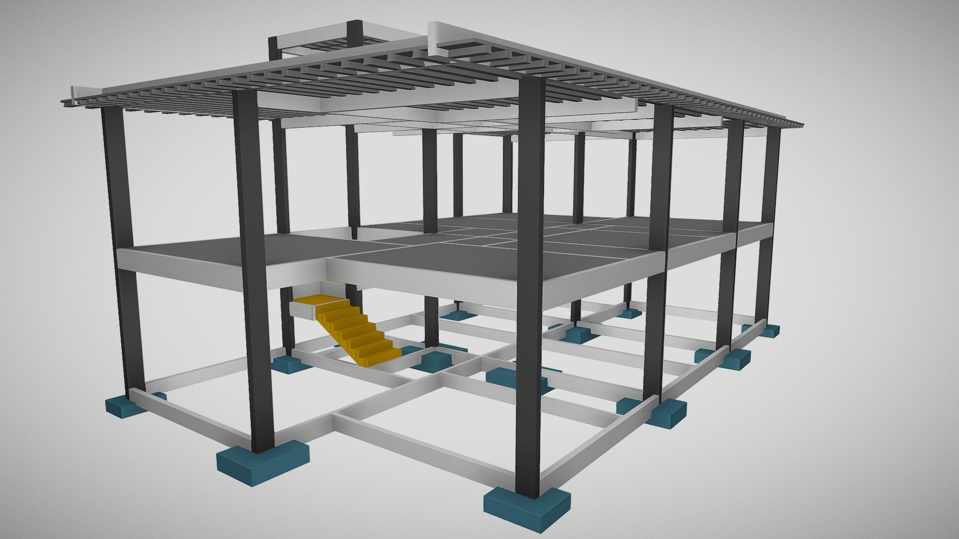 205 - Projeto Estrutural Residência (150 m2)