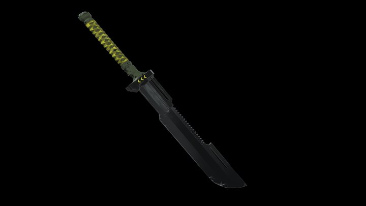 Alpha Dimension machete 3D Model