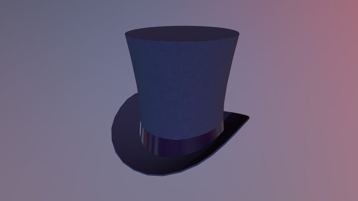 Top Hat 3D Model