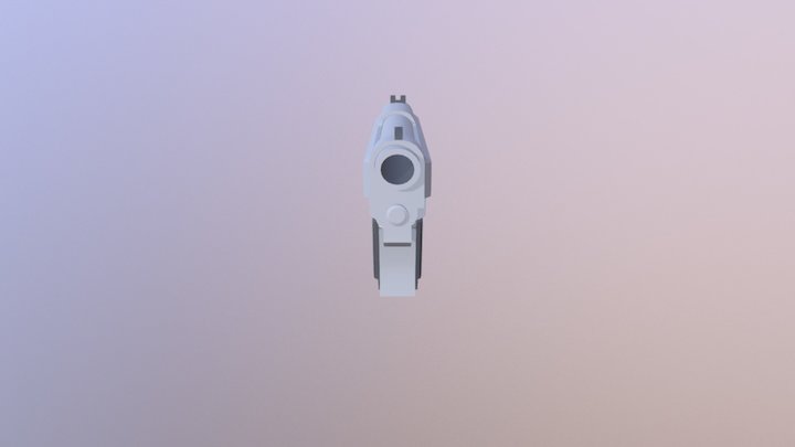 Beretta 92FS 3D Model