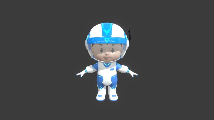 Boy 2.1 3D Model