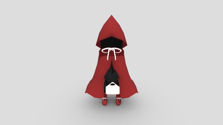 Capuchinho Vermelho (Little Red Riding Hood) 3D Model