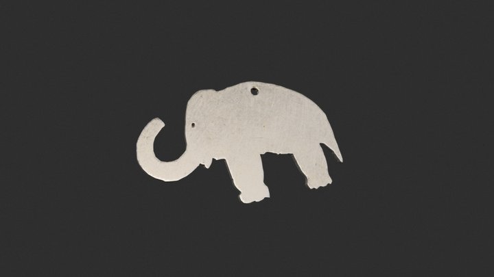Collection-Fauriat: Elephant Made From Metal 3D Model