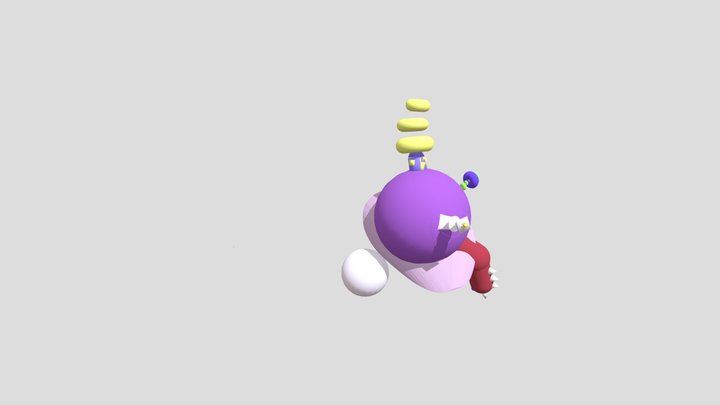 Alien Planet 3D Model