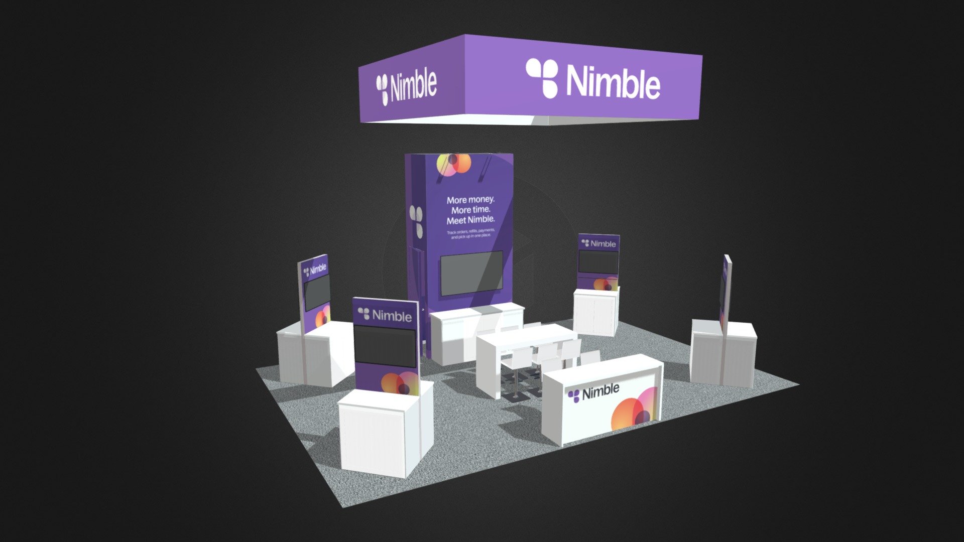 Nimble RX 20x30 Thoughtspot 2025 - 3D model by EP (@ExhibitP) [38f844f ...