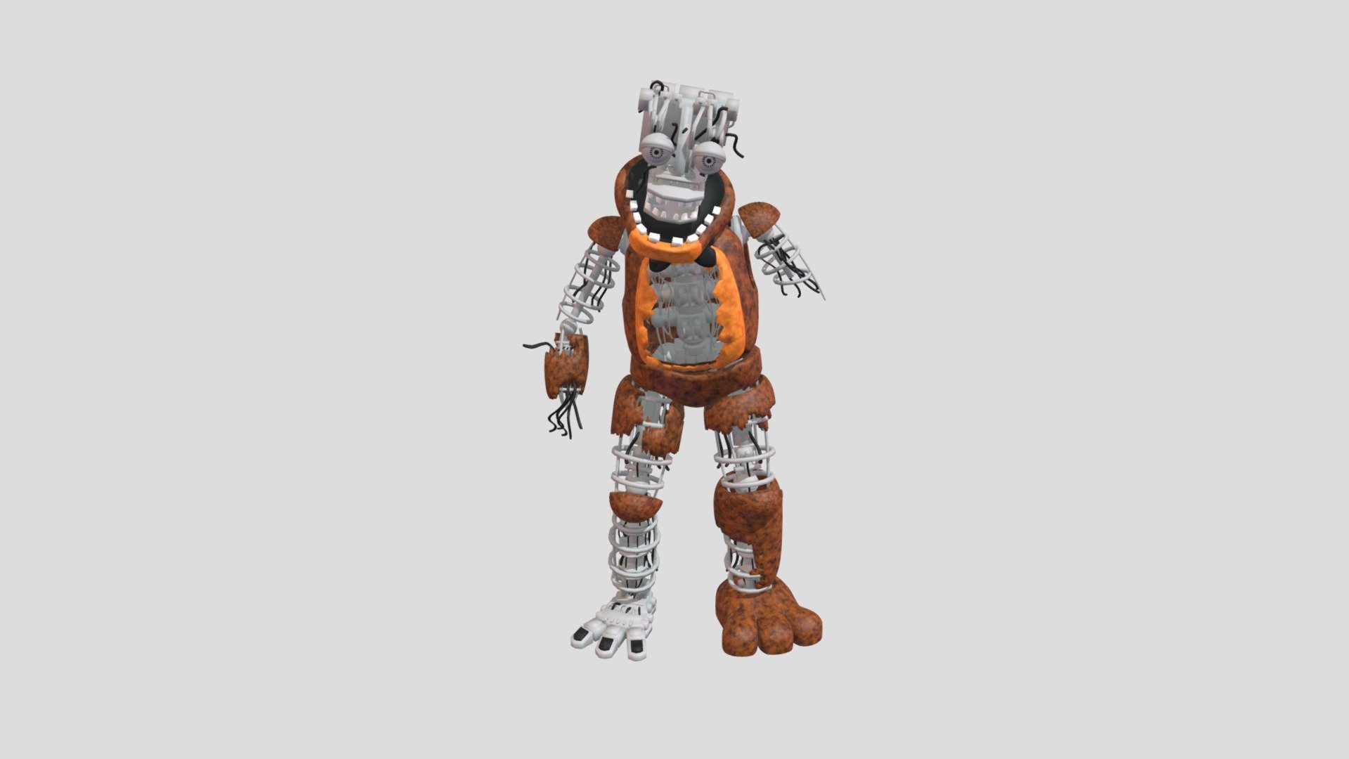 Backstage Freddy - Download Free 3D model by AngelGamar ...