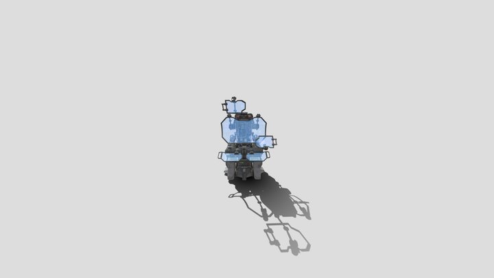 Hologram-console 2 3D Model