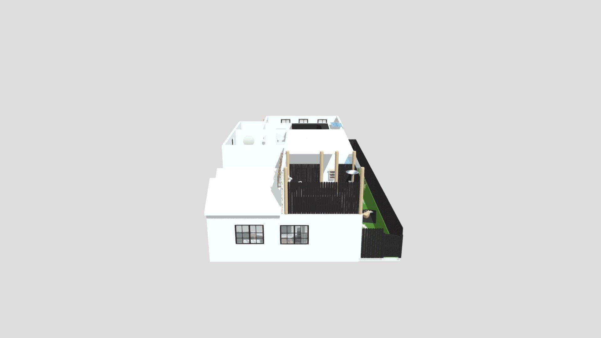 Modern morrocan family house