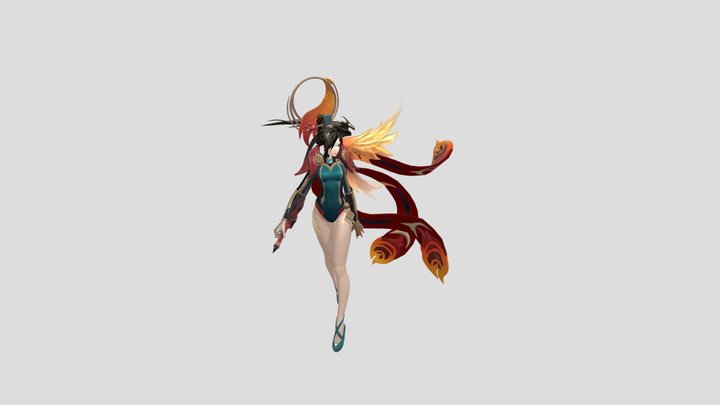 Buffterfly Phượng Cửu Thiên 3D Model