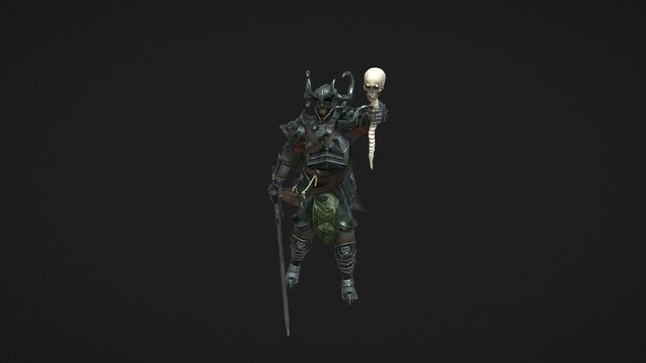 The Master of the Death Rain 3D Model