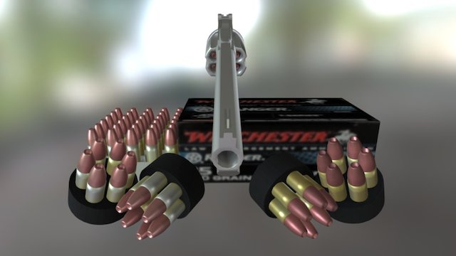 Smith & Wesson 625-2 Model of 1988 .45 ACP 3D Model