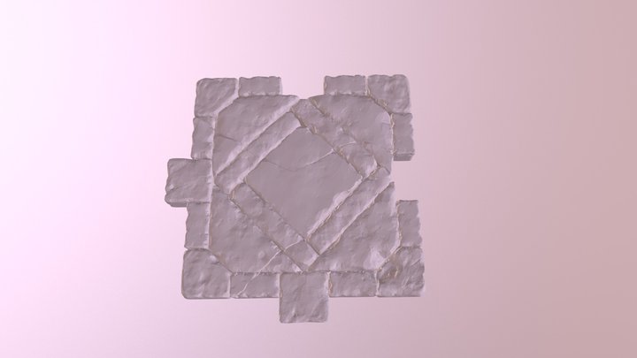 Tile mesh - low 3D Model