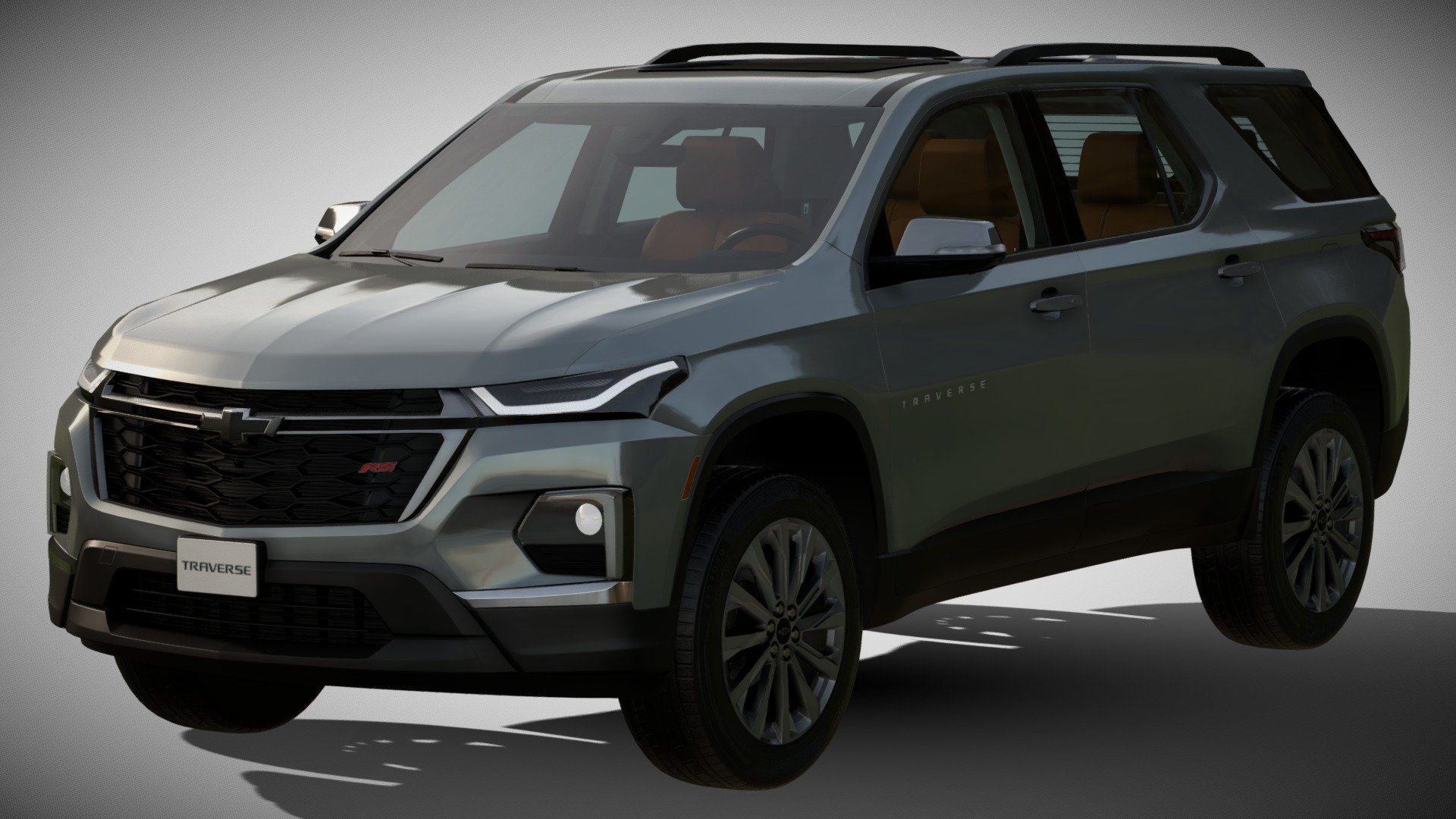 2023 Chevrolet Traverse RS - Download Free 3D model by Ddiaz