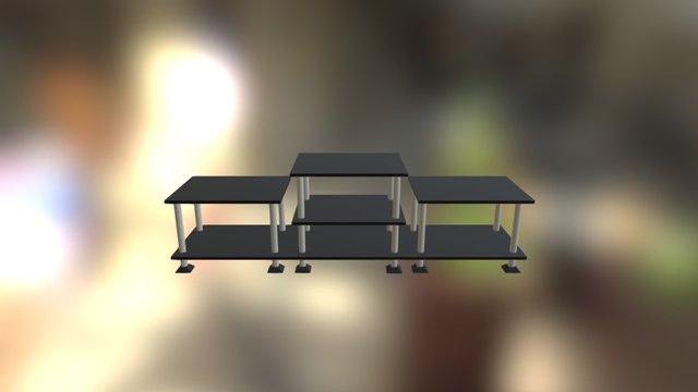 TV Stand 3D Model