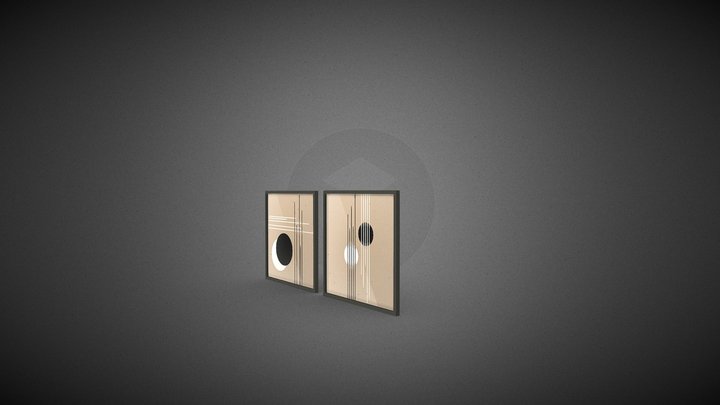 Wall Photo Frame 3D Model