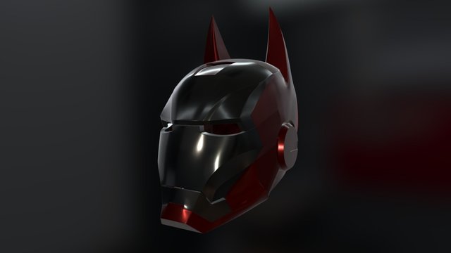 Iron Batman 3D Model