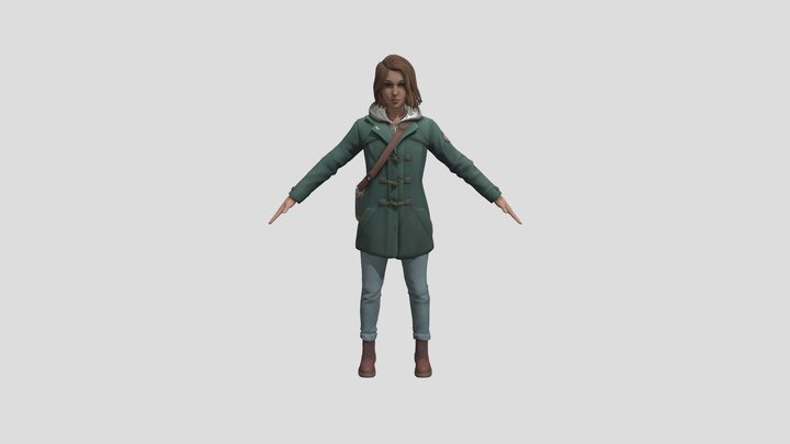 Max from life is strange: double exposure 3D Model