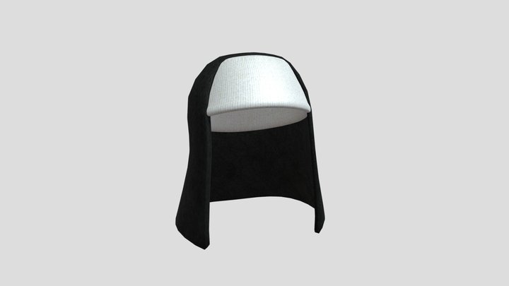 Nun Headdress 3D Model