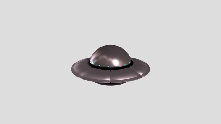UFO Finished 3D Model