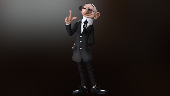 Mortadelo by Francisco Ibáñez – Free 3D Model STL