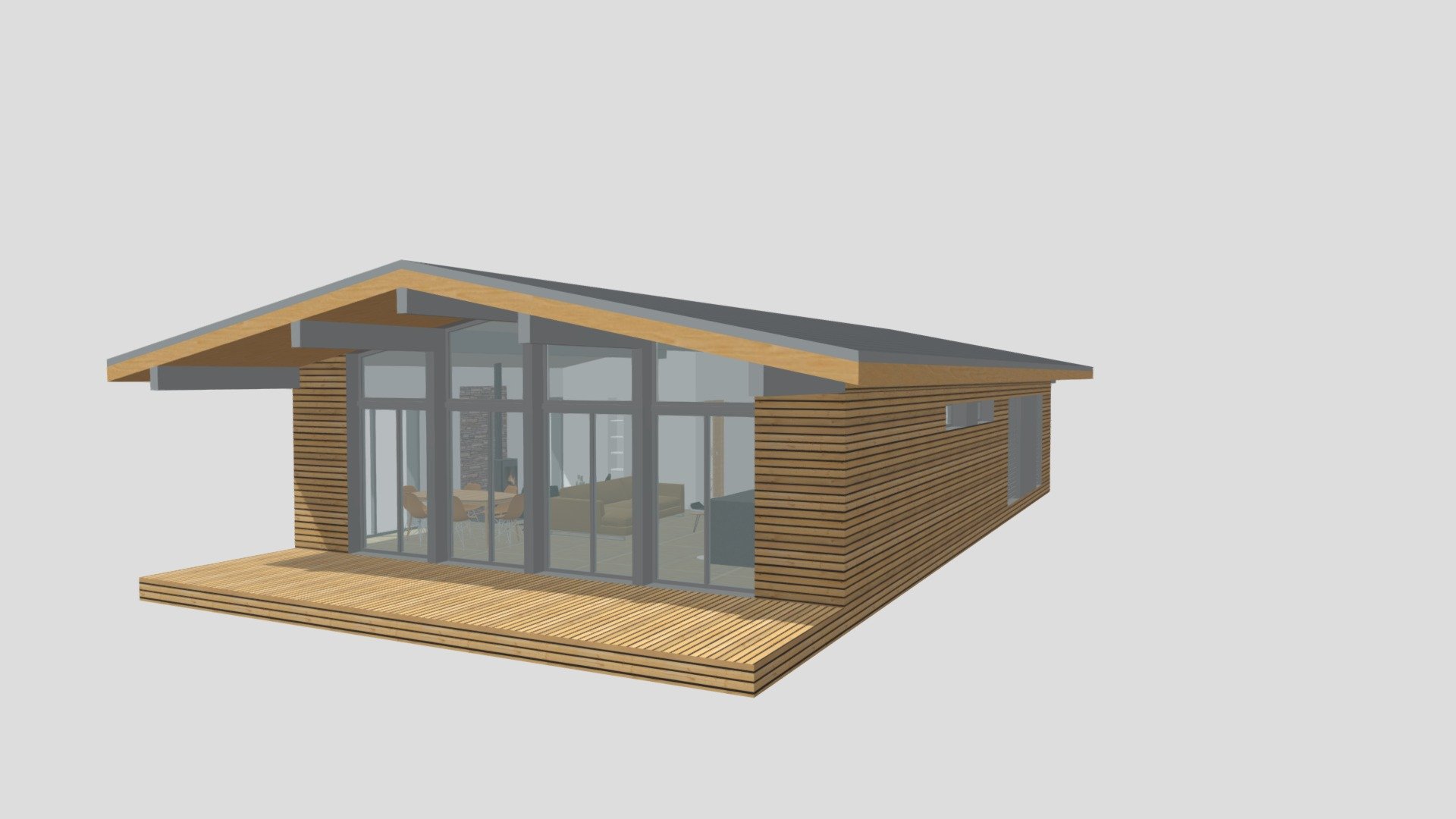 Classic saddle roof Download Free 3D model by MAJO (MAJO_EIENDOM