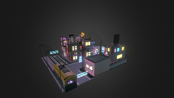 Tiny Tokyo 3D Model