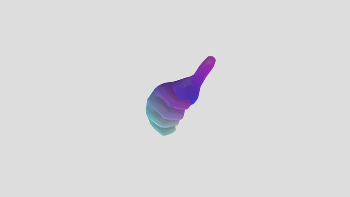 24_ Thumb Up 3D Model