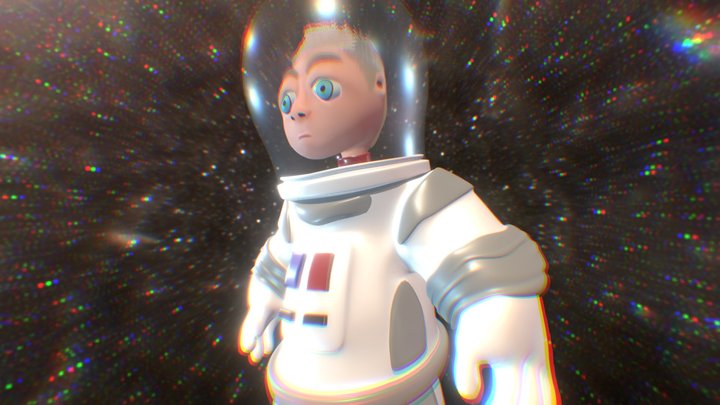 Astronaut 3D Model