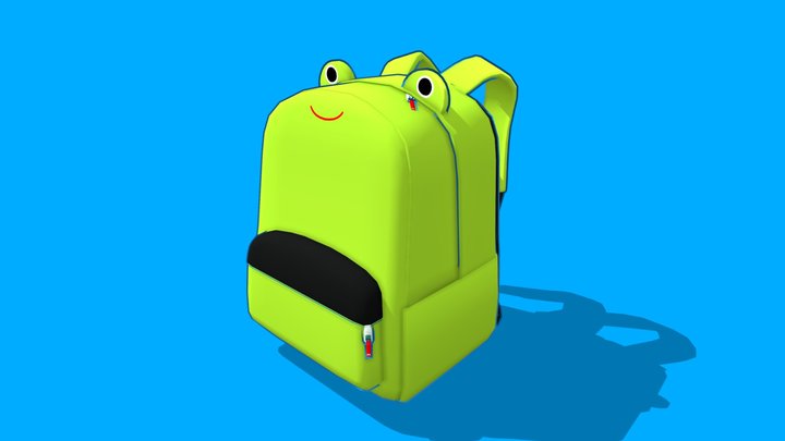 FroggyPack 3D Model