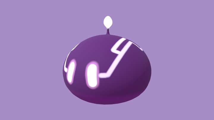 Electro Slime 3D Model